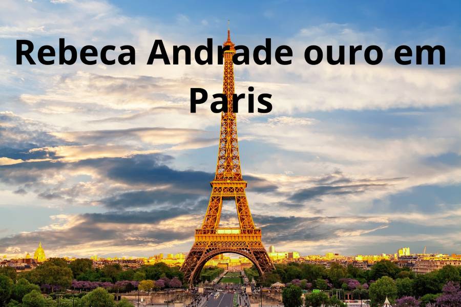 Rebeca ouro em Paris